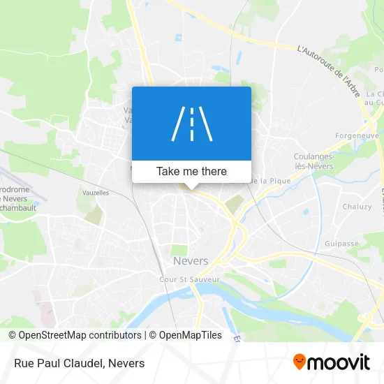 Rue Paul Claudel map