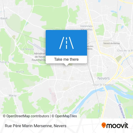 Rue Père Marin Mersenne map