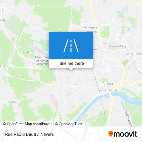 Rue Raoul Dautry map