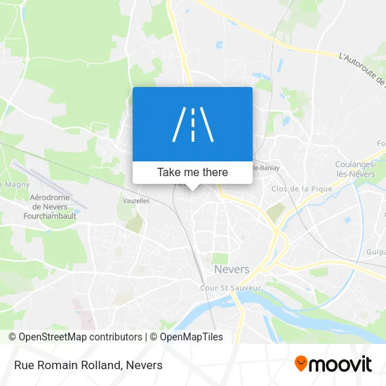 Rue Romain Rolland map