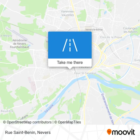 Rue Saint-Benin map