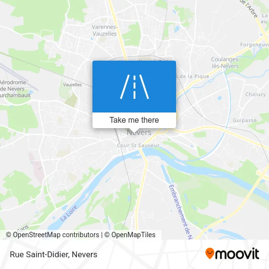 Rue Saint-Didier map