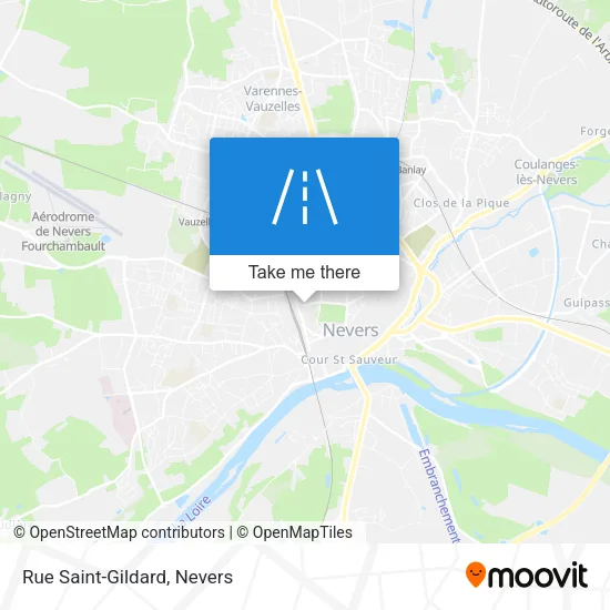 Rue Saint-Gildard map