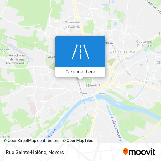 Rue Sainte-Hélène map