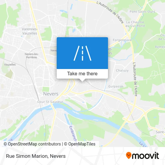Rue Simon Marion map