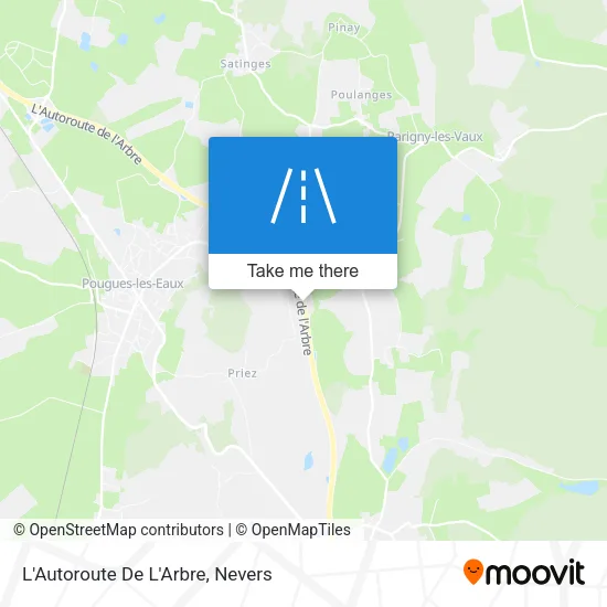 L'Autoroute De L'Arbre map