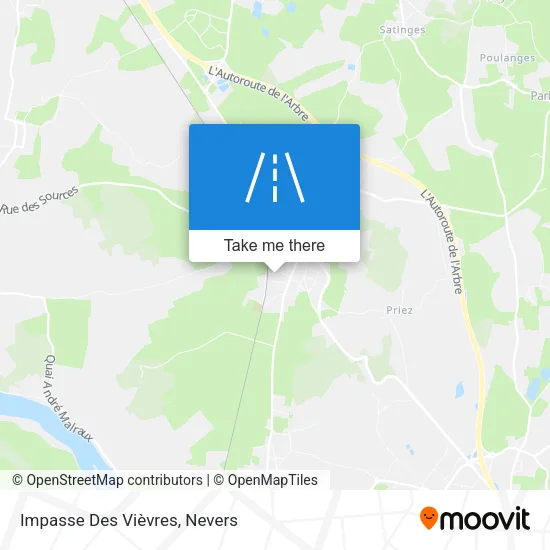 Impasse Des Vièvres map