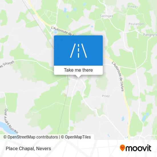 Place Chapal map