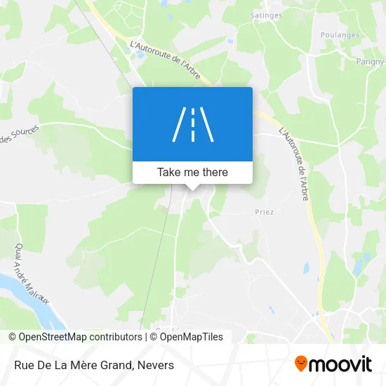 Rue De La Mère Grand map