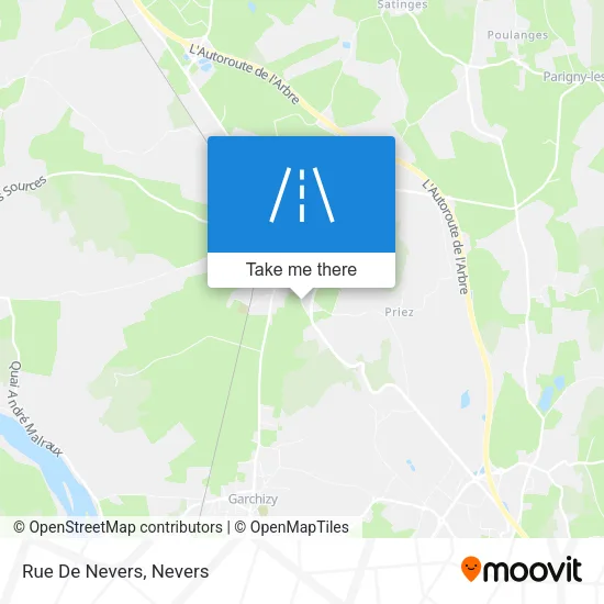 Rue De Nevers map