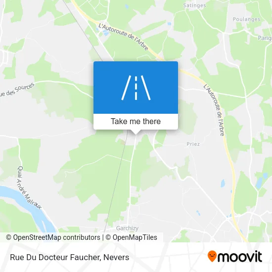 Rue Du Docteur Faucher map