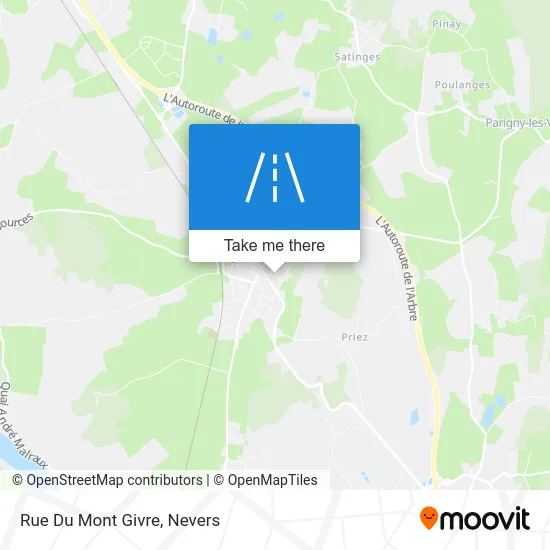 Rue Du Mont Givre map