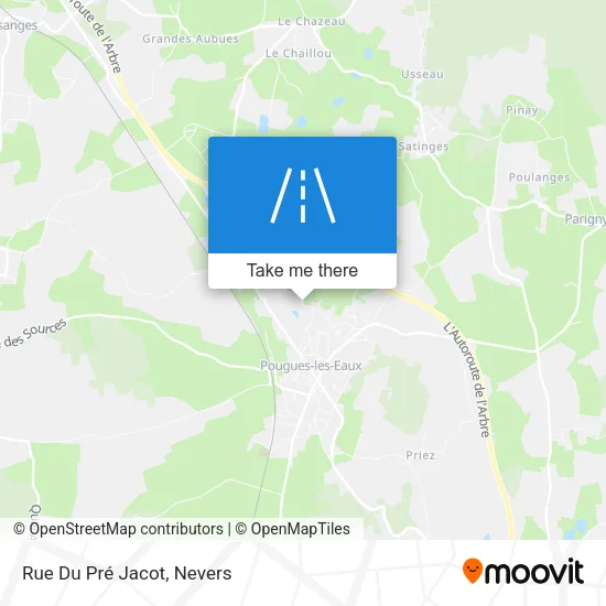 Rue Du Pré Jacot map