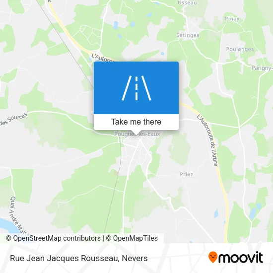 Rue Jean Jacques Rousseau map