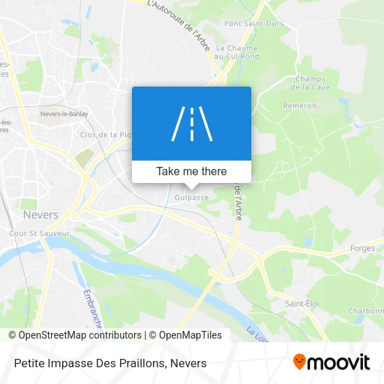 Petite Impasse Des Praillons map