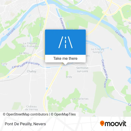 Pont De Peuilly map