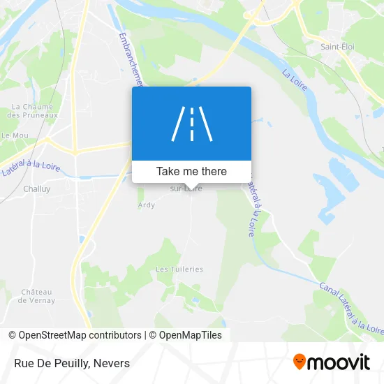 Rue De Peuilly map