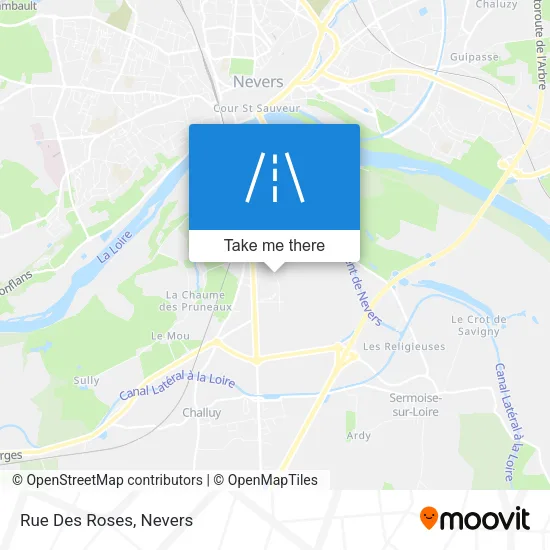 Rue Des Roses map