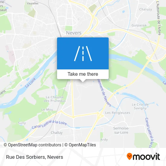 Rue Des Sorbiers map