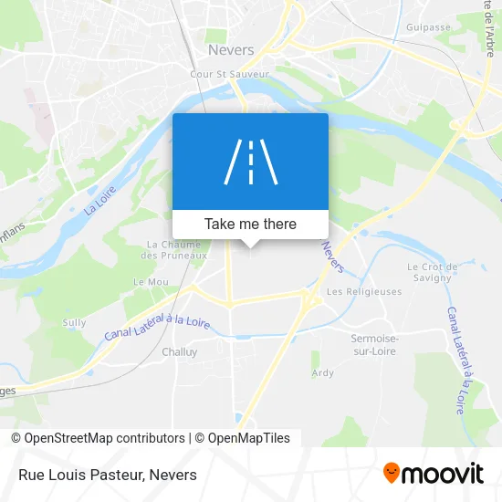 Rue Louis Pasteur map