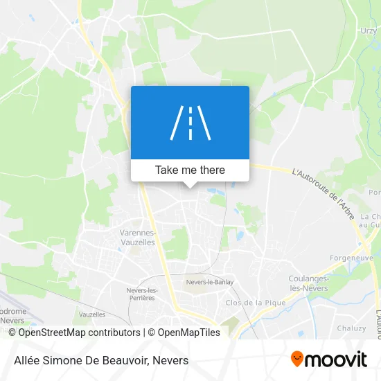 Allée Simone De Beauvoir map