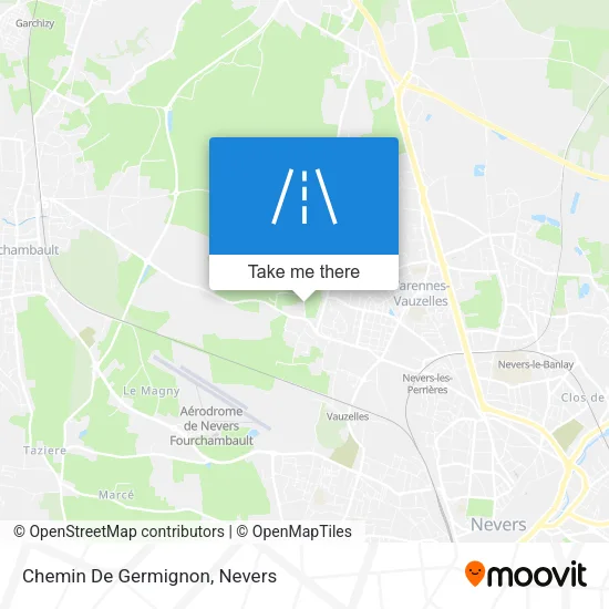 Chemin De Germignon map