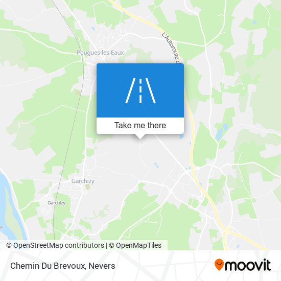 Mapa Chemin Du Brevoux