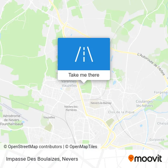 Impasse Des Boulaizes map