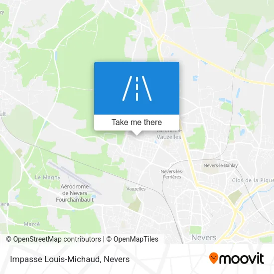 Impasse Louis-Michaud map