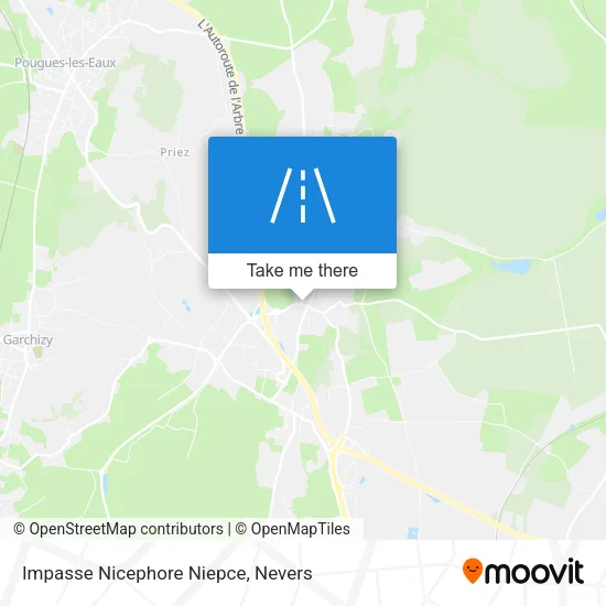 Impasse Nicephore Niepce map