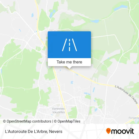 L'Autoroute De L'Arbre map