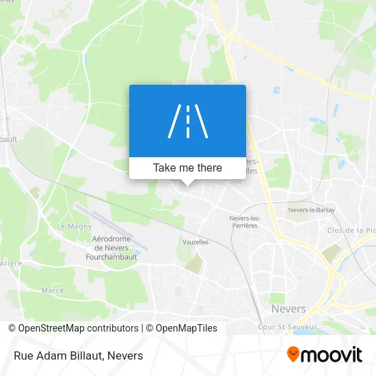 Rue Adam Billaut map