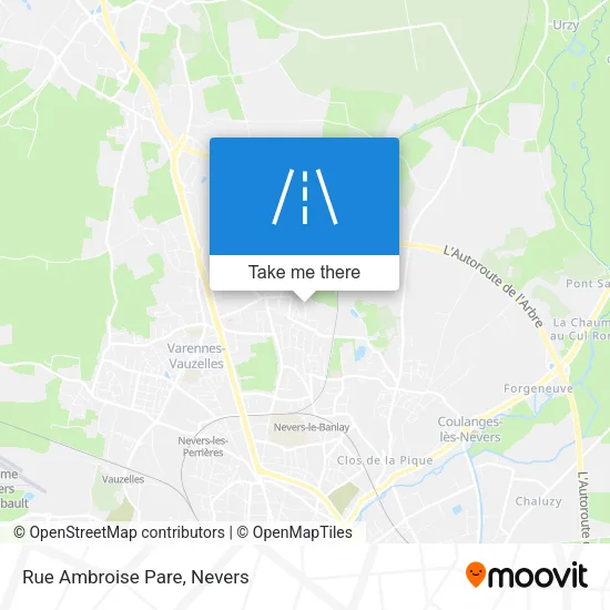 Rue Ambroise Pare map