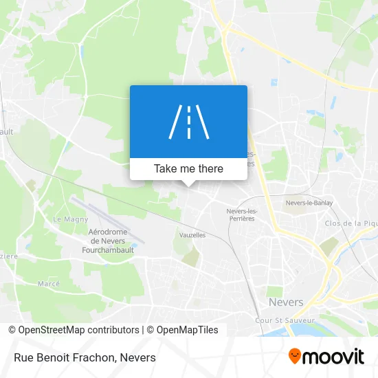 Rue Benoit Frachon map