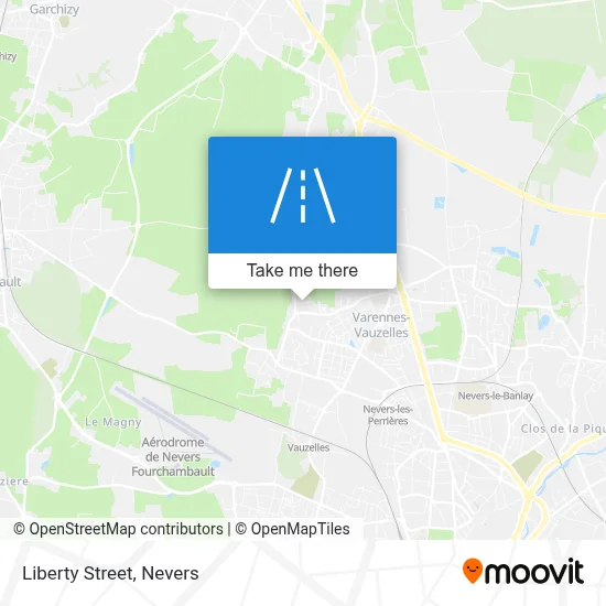 Rue De La Liberté map