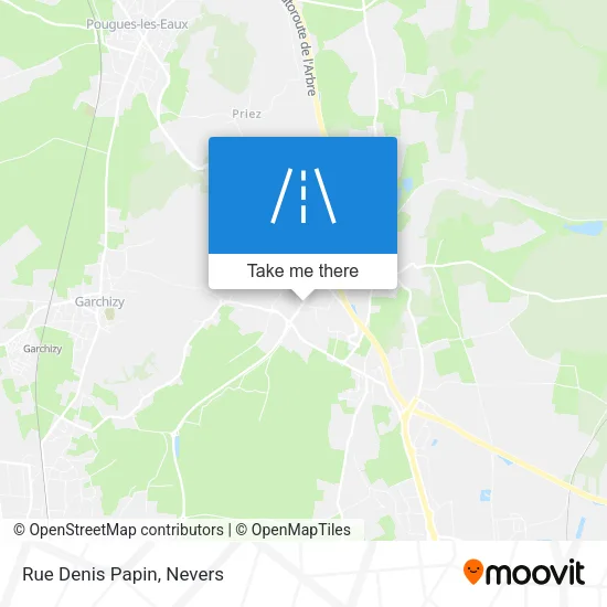 Rue Denis Papin map