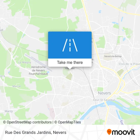 Rue Des Grands Jardins map