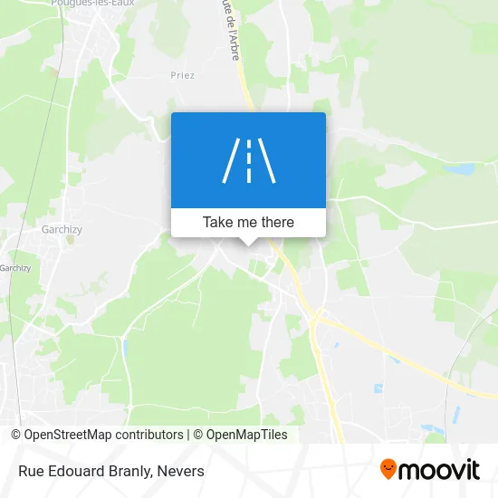 Rue Edouard Branly map