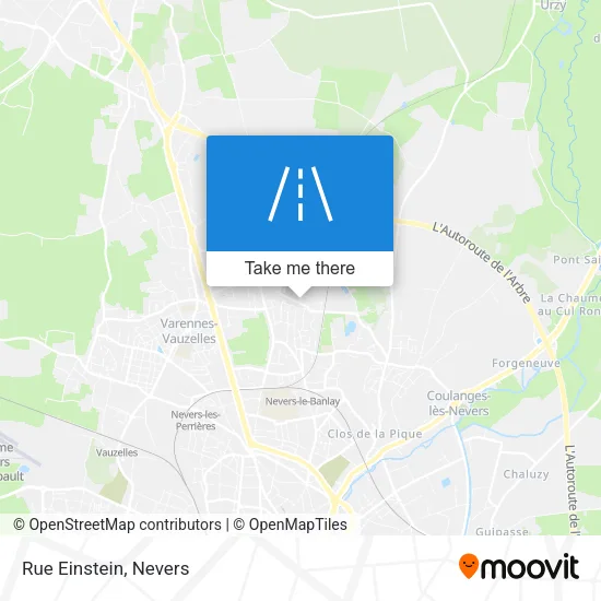 Rue Einstein map