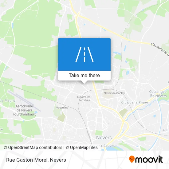 Rue Gaston Morel map