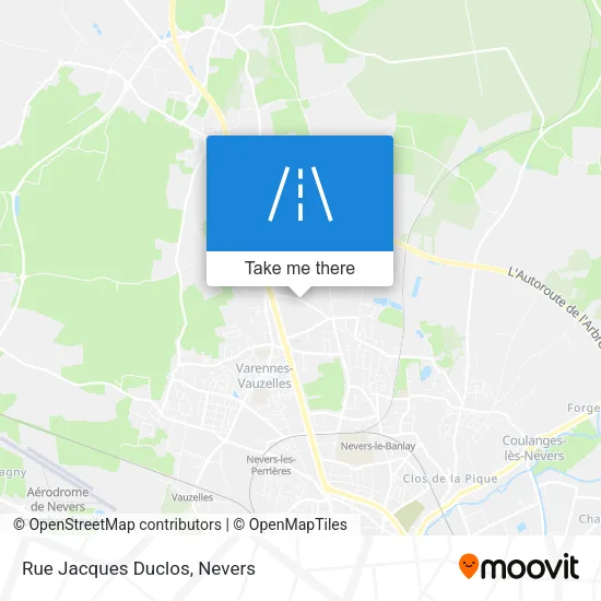 Rue Jacques Duclos map