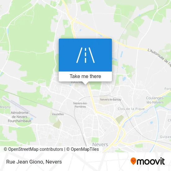 Rue Jean Giono map