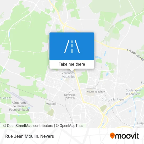 Rue Jean Moulin map