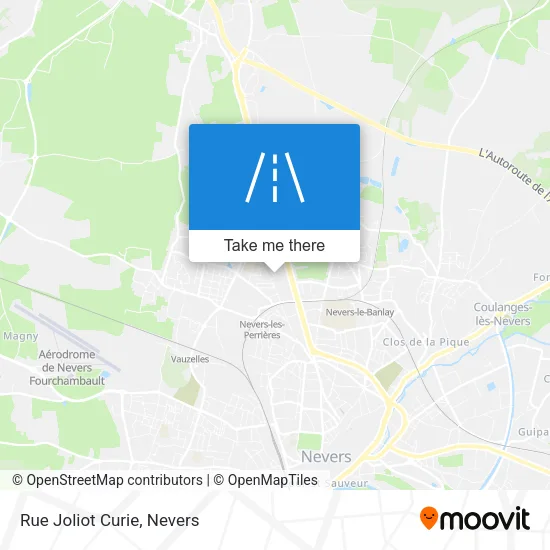 Rue Joliot Curie map