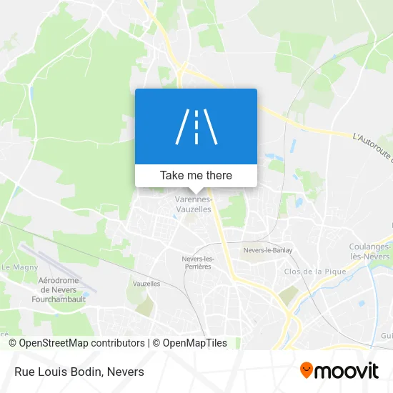 Rue Louis Bodin map