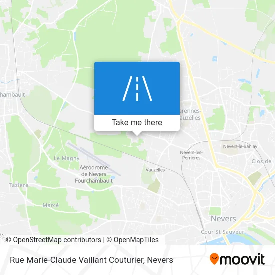 Rue Marie-Claude Vaillant Couturier map
