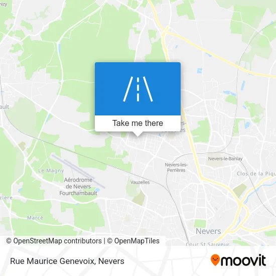 Rue Maurice Genevoix map