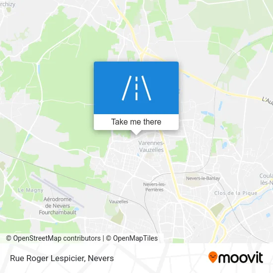 Rue Roger Lespicier map