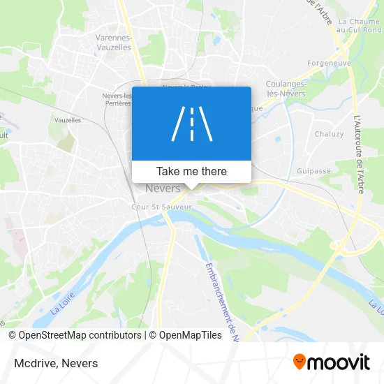 Mcdrive map