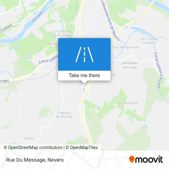 Rue Du Message map